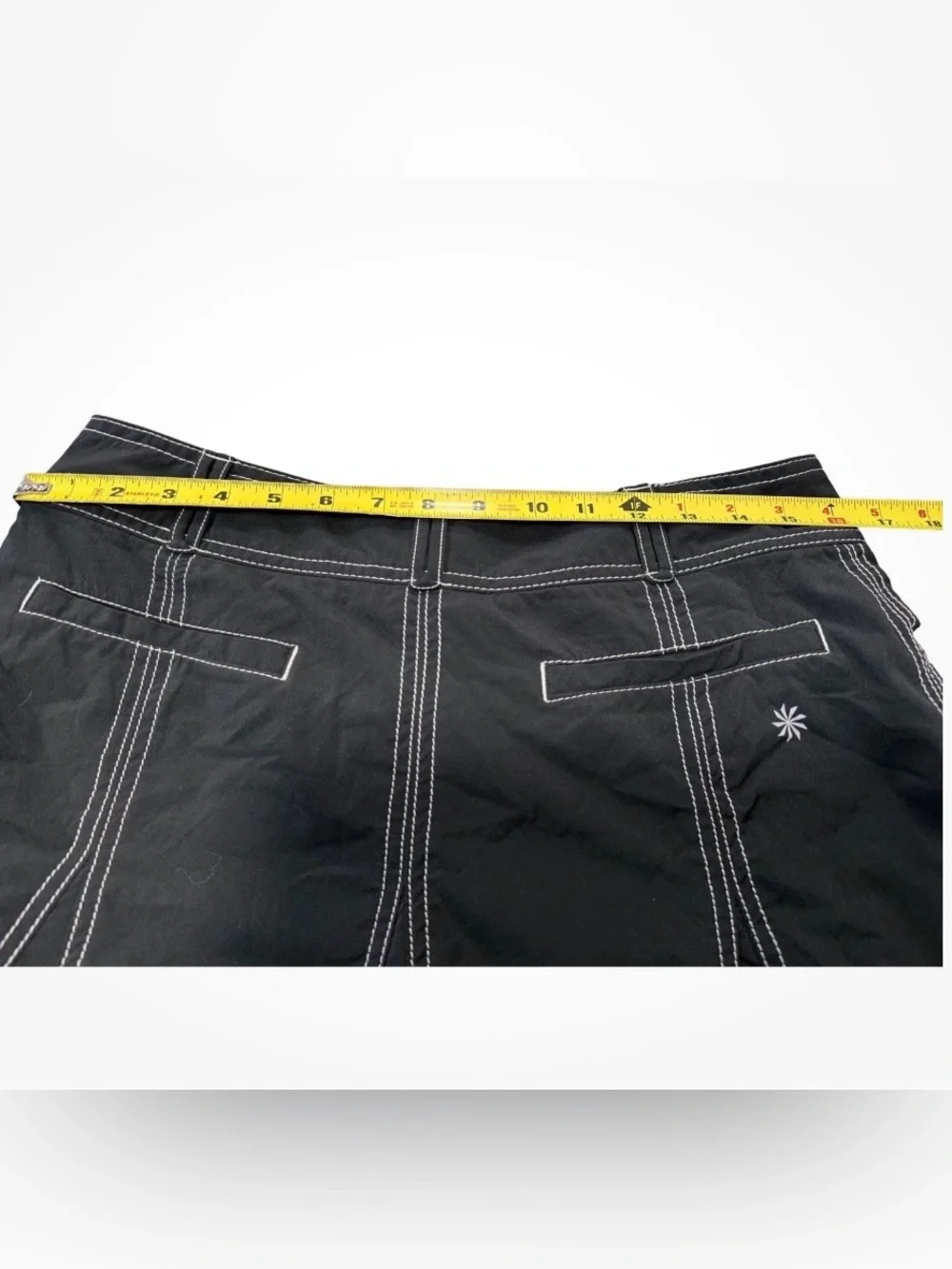 Athleta Whatever A-Line Skort in Charcoal Grey size 10